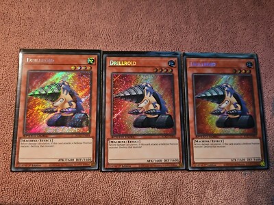 X3 Drillroid (Secret Rare) SGX2-ENB04 Speed Duel GX: Midterm Paradox 1st Edition-image