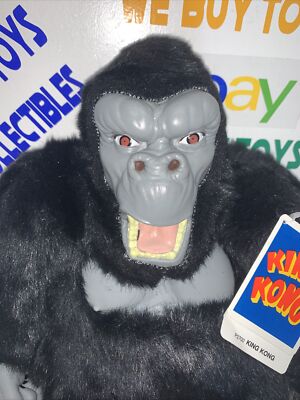 King Kong Plush  RKO MiB 1990 Hamilton  Tag  Universal Monsters 🔥-image