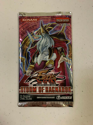 Yu-Gi-Oh! TCG 5D's Storm Of Ragnarok 1st Edition 2 Booster Packs-image