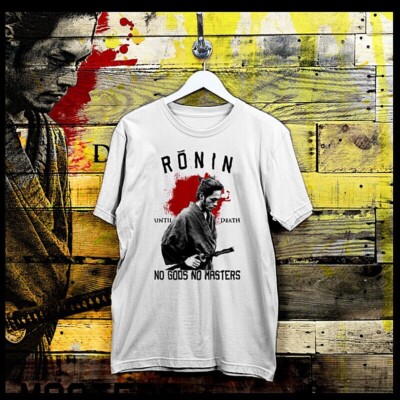 Samurai T-Shirt Bushido Code Ronin Hanzo Sword Warrior Japanese cotton tee S-2XL-image
