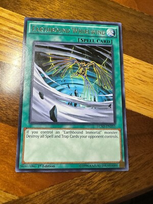 Earthbound Whirlwind LC5D-EN155 1st Edition Rare PL + BONUS-image
