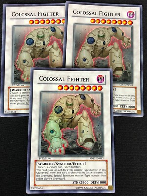 YUGIOH COLOSSAL FIGHTER 5DS1-EN043 1ST SUPER X3(NM)-image