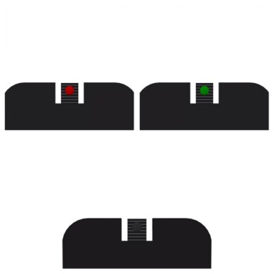 Sevigny Target Sights Glock Fiber Optic .225