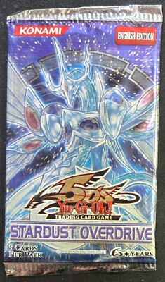 Yu-Gi-Oh! 5D's Stardust Overdrive Unlimited Edition Sealed Booster Pack-image
