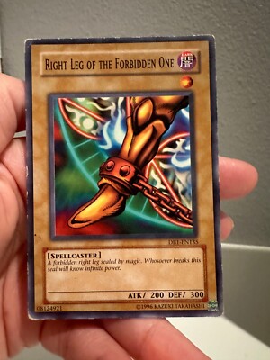 YuGiOh - Right Leg of the Forbidden One Card -DB1-EN135 - Common - MP 0420#165-image