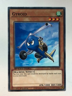 Yu-Gi-Oh! Speed Duel GX: Duel Academy Gyroid SGX1-ENI07 NM/M-image
