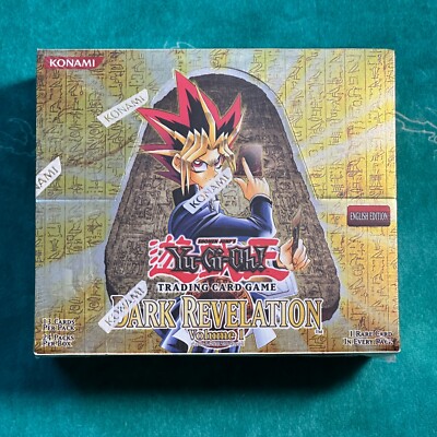 YUGIOH! Dark Revelation Volume 1 NA Booster Box Sealed-image
