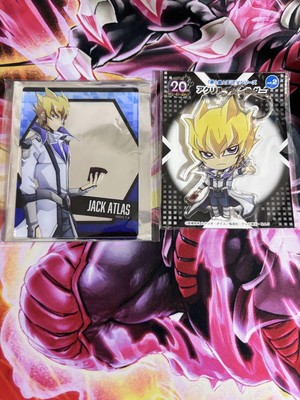 YuGiOh! 5D's Jack Atlas Acrylic Card & Keychain Set Not Separate-image