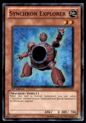 Yu-Gi-Oh! 1st Edition Synchron Explorer #5DS3-EN005 Light Play-image