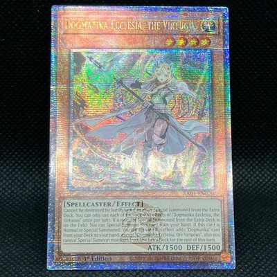 Yu-Gi-Oh! Ecleccia, The Saint Of Teaching 1st Edition 25th Secret Rare Card-image
