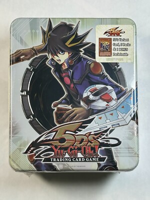 YUGIOH 2008 Montage Dragon Yusei Fudo 5D's Collector's Tin - SEALED-image