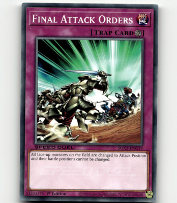 Yugioh Final Attack Orders Speed Duel GX: Duelists of Shadows-image