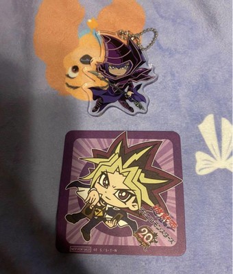 Yu-Gi-Oh! Yami Yugi Black Magician Acrylic Keychain Coaster Collaboration Unused-image