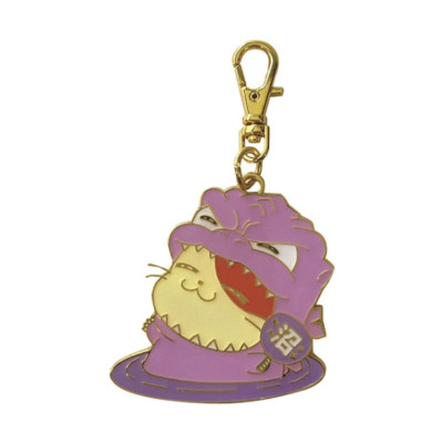 Gojiham-kun (PU) Metal Charm Purple TOHO Godzilla Store Japanese Character Kaiju-image