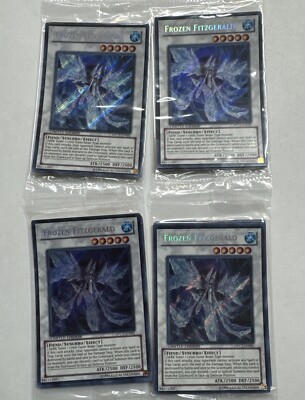 4x Yugioh 5D’s Duelist Pack Collection Frozen Fitzgerald DPCT-EN005 Promo Pack-image