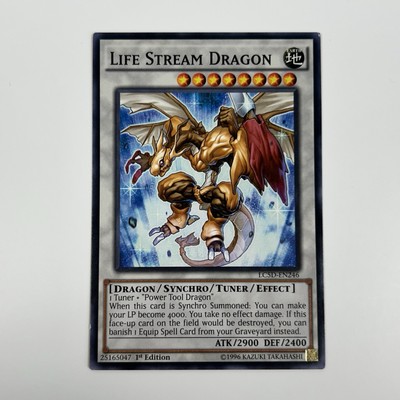 Yu-Gi-Oh! Life Stream Dragon LC5D-EN246 – 1st Edition Common – MP Condition-image