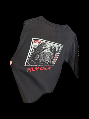 Godzilla Vs King Kong Long Sleeve Shirt Medium Film Crew Movie Legendary Films-image