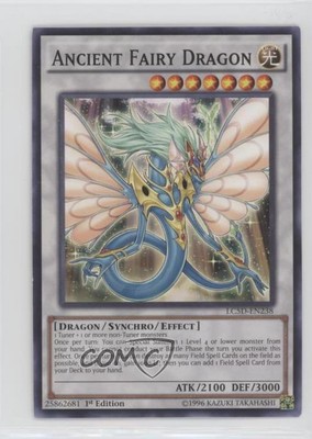 UR - Ancient Fairy Dragon 1st Ed. YuGiOh Legendary Collection 5Ds MegaPack 3c7-image