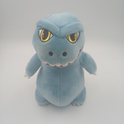 Kidrobot Phunny Godzilla Plush Stuffed Animal Blue-image