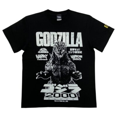 HARDCC Godzilla 2000 Millennium (Organizer G1 Black) T-shirt Japan New-image