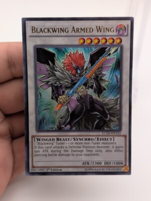 Yugioh! Blackwing Armed Wing LC5D-EN133 Ultra Rare 1st Edition-image