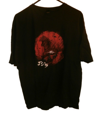 Tultex black Godzilla Shirt 2XL t-shirt vintage-image