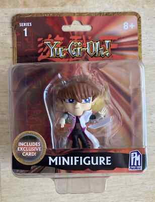 NEW 2020 Phat Mojo Series 1 YuGiOh Seto Kaiba Mini Figure W/ Card-image