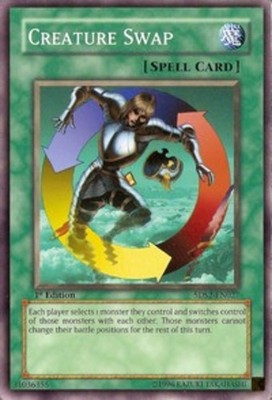 1 x Creature Swap - 5DS2-EN027 - Common - 1st Edition Near Mint, English-image