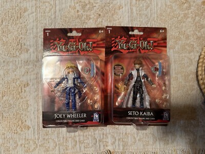 Yu-Gi-Oh! Collectible Figures And Cards (Joey Wheeler And Seto Kaiba) -image