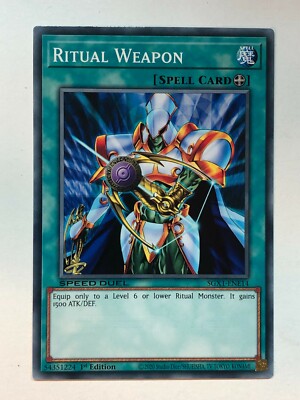 Yu-Gi-Oh! Speed Duel GX: Duel Academy Ritual Weapon SGX1-ENE14 NM/M-image