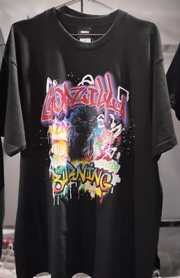 Godzilla (1995) T-shirt, Godzilla Store, Toho Burning Godzilla-image