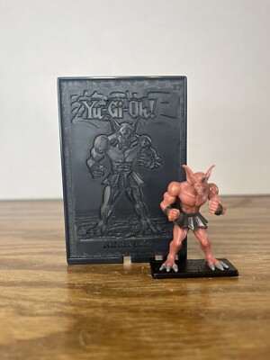 Yu-Gi-Oh! 1996 Horn Imp 2” Mini Figure W/ Plastic Trading Card-image