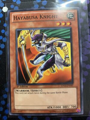 Yu-Gi-Oh! TCG Hayabusa Knight Starter Deck: Duelist Tollbox 5DS3-EN007 1st...-image