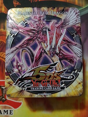 Yugioh 5d's Majestic Red Dragon Collector's Tin 2010 CT07 Empty-image