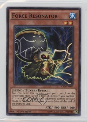 Force Resonator 1st Ed. YuGiOh Legendary Collection 5Ds Mega-Pack 0g4-image