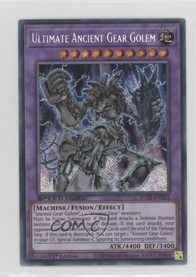 2022 Yu-Gi-Oh! Speed Duel GX: Academy Box Ultimate Ancient Gear Golem 02l5-image