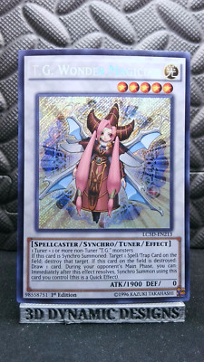 | Yugioh T.G. Wonder Magician LC5D-EN213 Secret Rare VLP 🔥 |-image