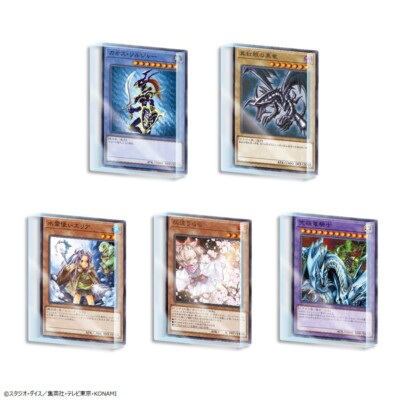 Yu-Gi-Oh! Card Game Acrylic Block Vol.4  set of 5  JAPAN import-image