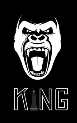 Godzilla vs King Kong - King Kong! Unisex Cotton Tee  youth--adult sizes!-image