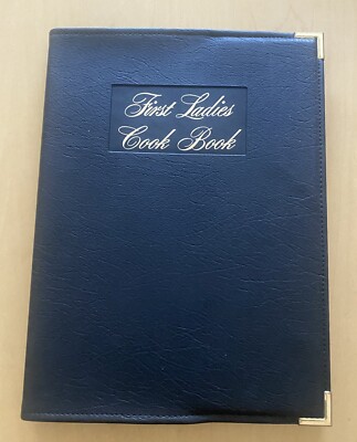 THE FIRST LADIES COOKBOOK BICENTENNIAL EDITION LEATHER DUST JACKET 1975 NM-image
