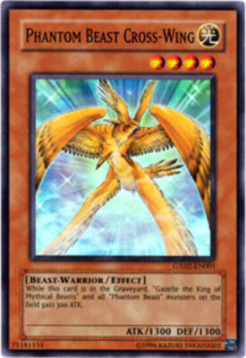 Phantom Beast Cross-Wing - GX02-EN001 - Super Rare - Limited Edition x1 - Modera-image