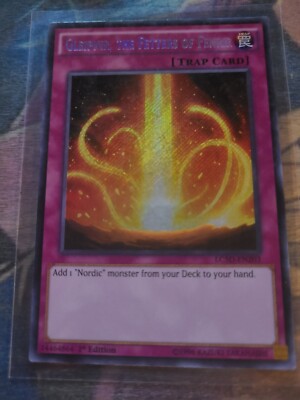 Yugioh! Gleipnir, the Fetters of Fenrir LC5D Secret Rare 1st Edition -image