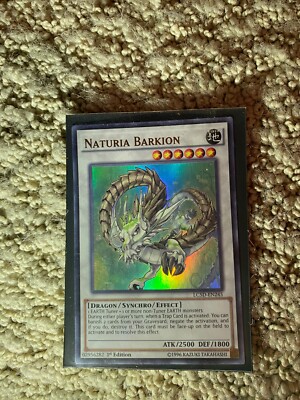 Yugioh TCG LC5D-EN245 Naturia Barkion Ultra Rare 1st Ed-image