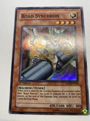 Yu-Gi-Oh! Road Synchron 1st Edition Suprer Rare 5DS2-EN006 MP-image