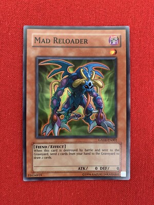 Mad Reloader (GX04-EN001) Yu-Gi-Oh! Fiend Monster Card-image