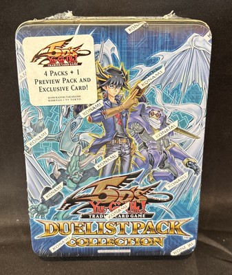 2010 Yugioh 5D's Duelist Pack Collection Tin Factory Sealed D2-image