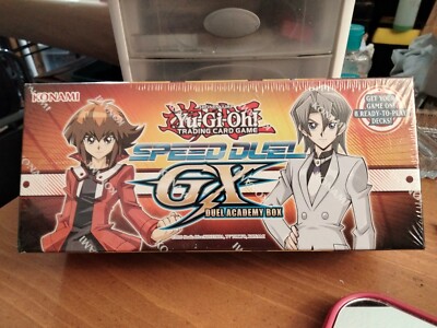 Yugioh TCG Speed Duel GX Duel Academy Box Konami 8 Decks New & Factory Sealed!-image