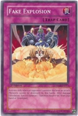 CRMS EN071 1ST ED 3X FAKE EXPOLSION COMMON CARDS-image