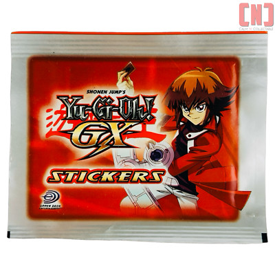 YuGiOh GX Upper Deck 2006 Series 1 Sealed Sticker Pack-image