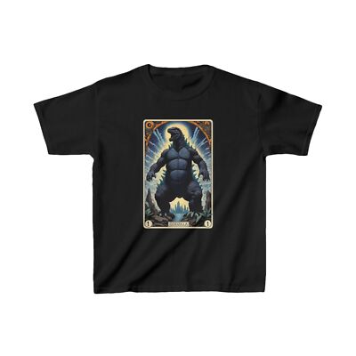 Godzilla Kids T-Shirt, Dinosaur Graphic Tee, Monster Movie Fan Gift, Children's-image